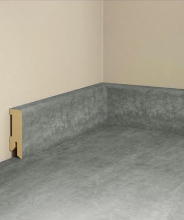 Sockelleiste Vinyl Concrete TILO <br>- 2400 x 50 x 15 mm / VSLC-516 <br>